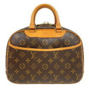 Louis Vuitton Trouville Brown Monogram Canvas Handbag